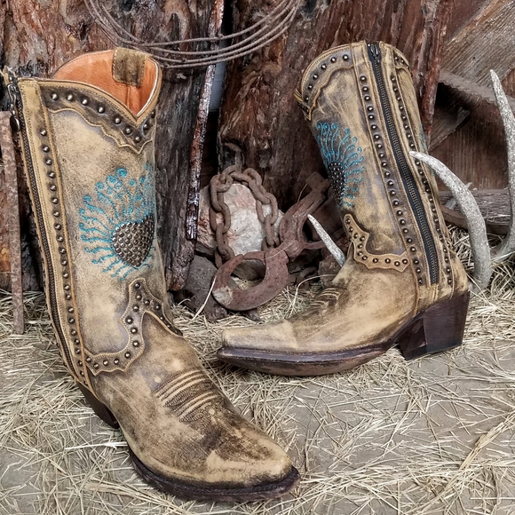 Dan Post "heartbreaker" cowboy boots 9M - Picture 4 of 10